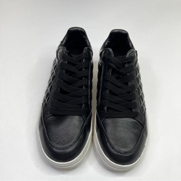 DKNY Oriel Quilted Lace Up Low Top sneakers black - 8.5 - Picture 5 of 12